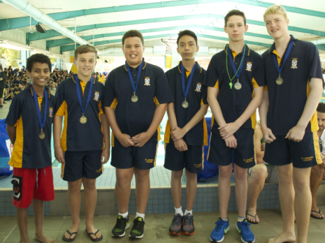 2015 Swimming Carnival Boys Champions