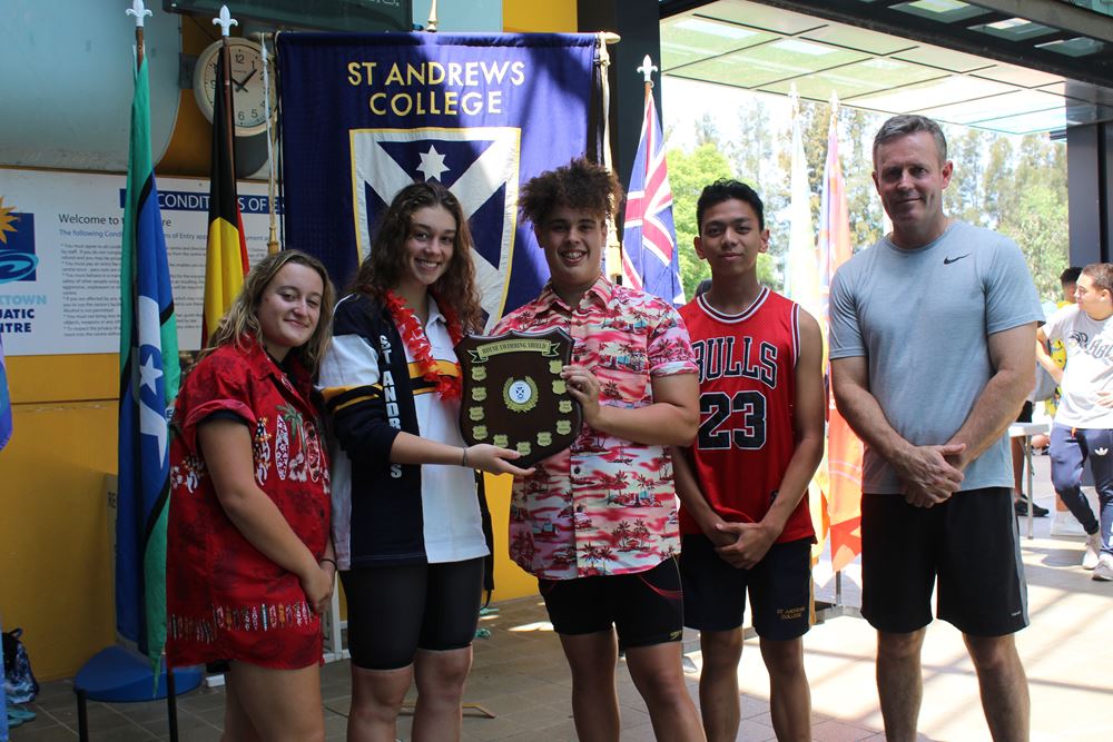 Chang Carnival Winners Shield with Principal