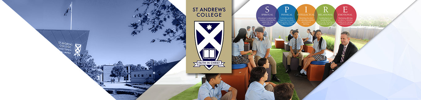 St Andrew's College Marayong Newsletter Header