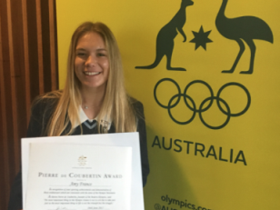 Amy France Pierre de Coubertin Award