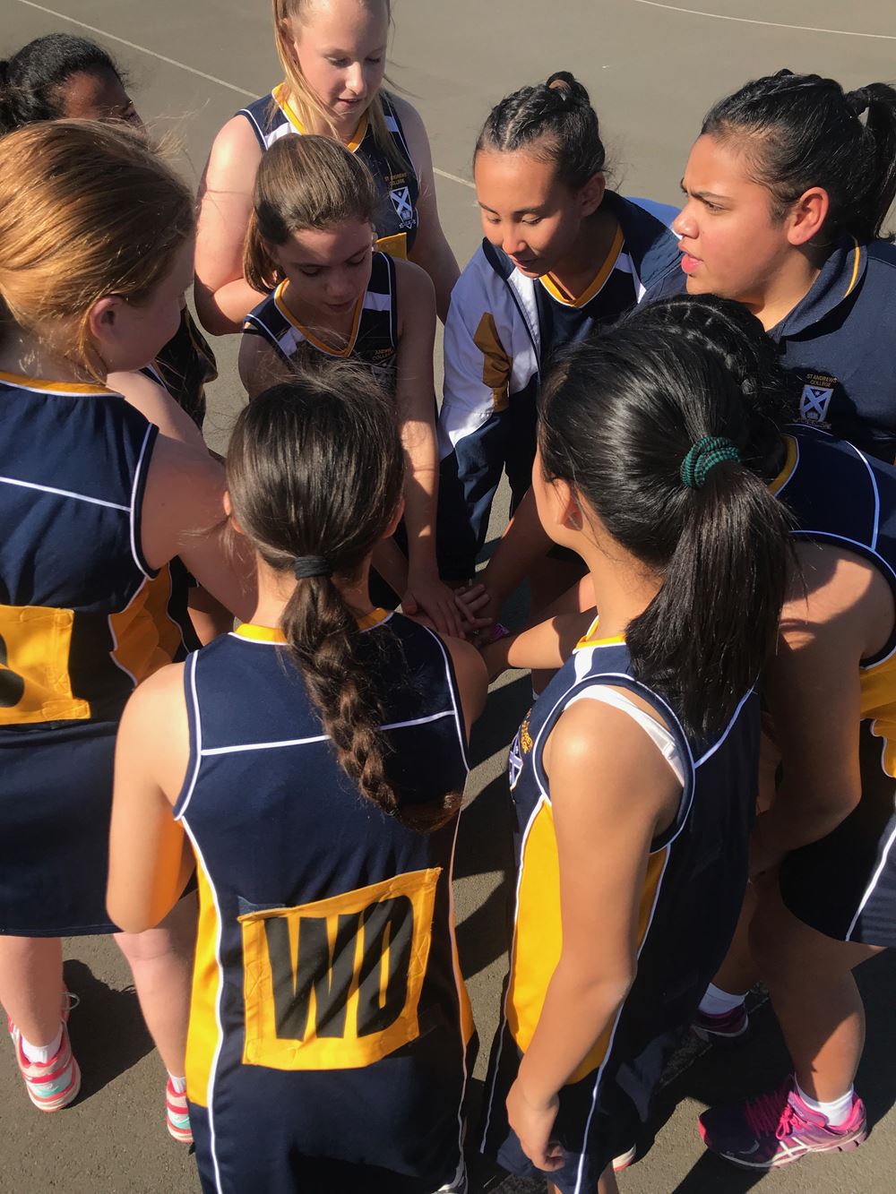 Netball at St Andrews College Marayong