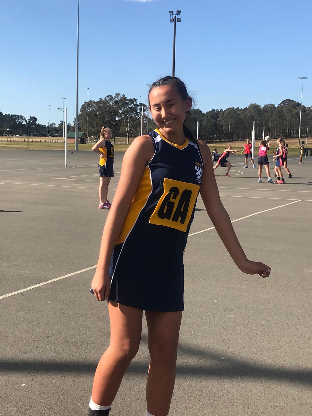 Netball at St Andrews College Marayong