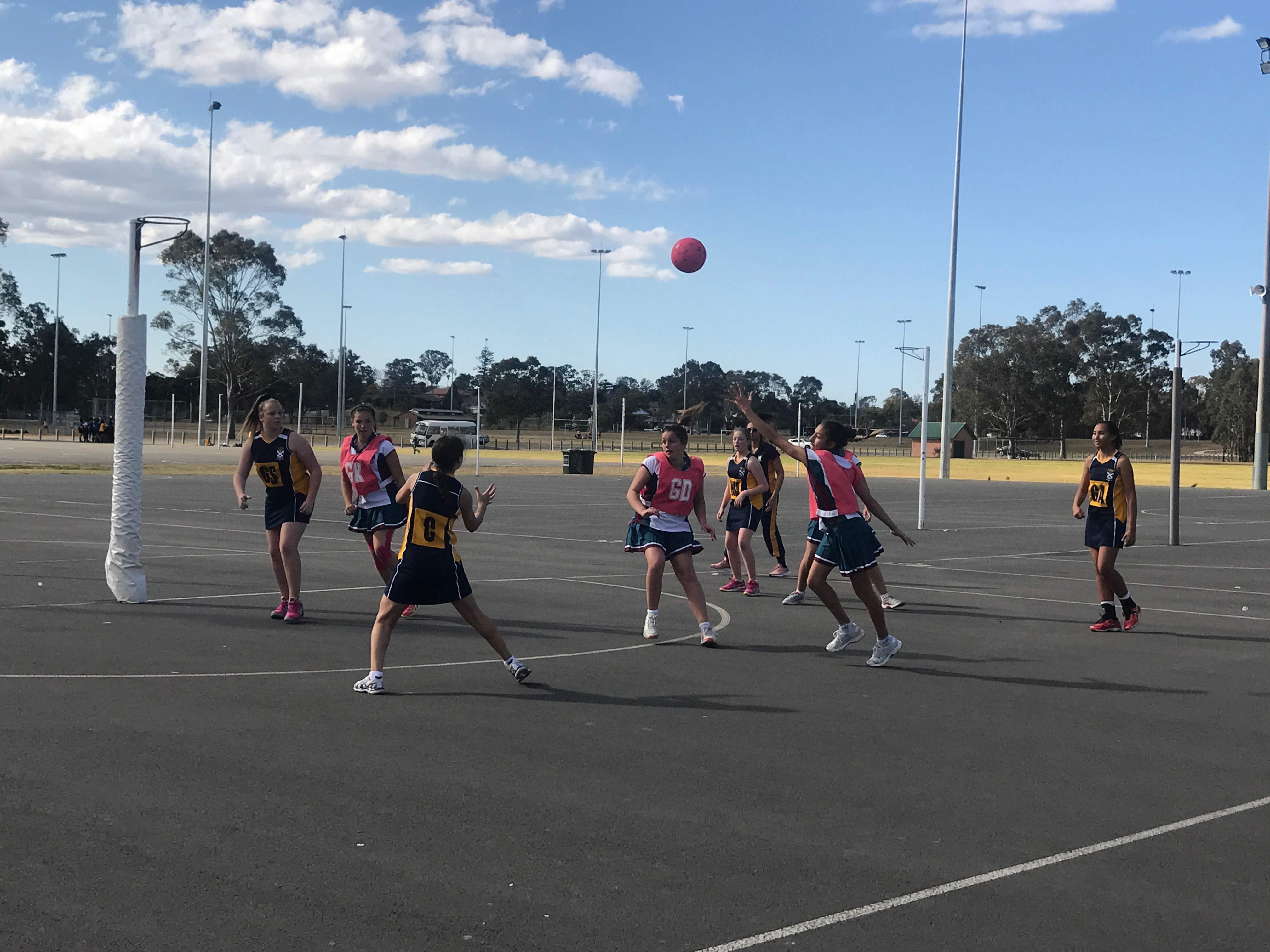 Netball at St Andrews College Marayong
