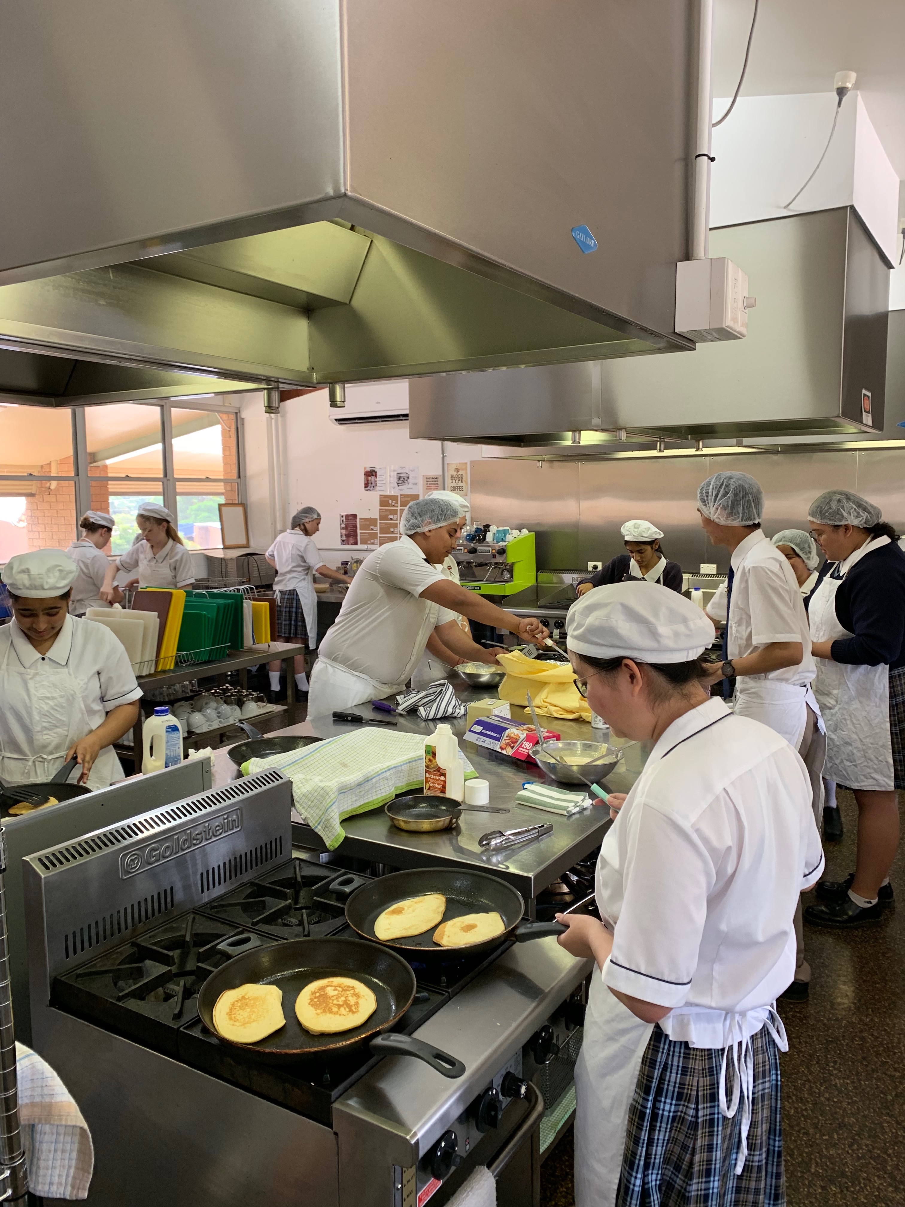 Senior Campus Pancake Day Photos from St Andrews College Marayong