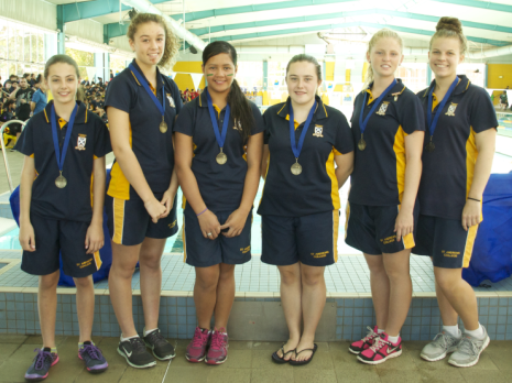 2015 Swimming Carnival Girls Champions