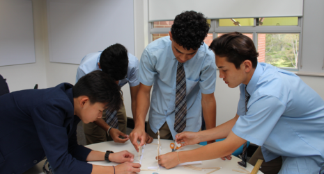 Year 10 Engineering Frontiers Photo at St Andrews Catholic College Marayong