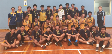 Boys Basketball Group Photo