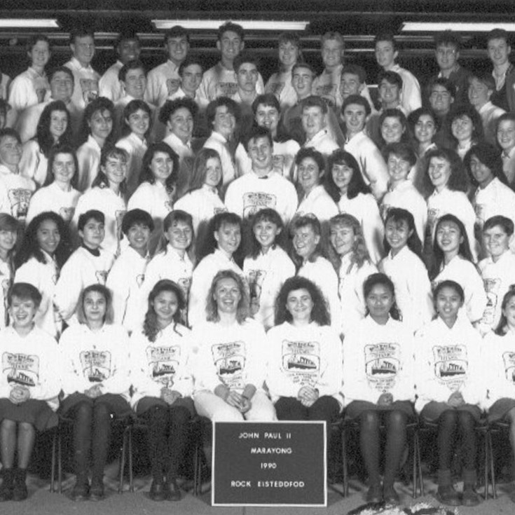 Historical class photo of students at St Andrews College Marayong